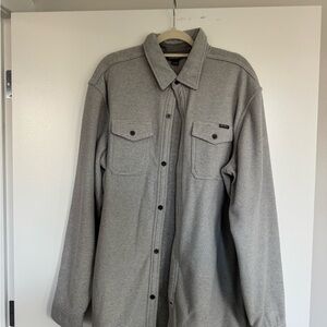 Eddie Bauer Striped Gray Jacket